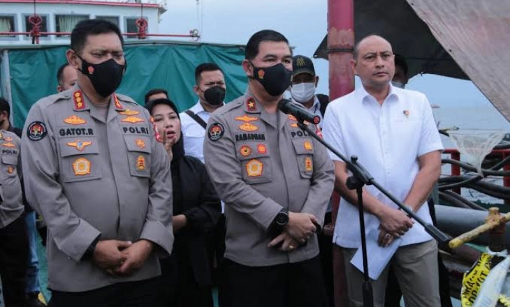 Polri Sita Kapal Tanker Bermuatan 152 Ton Solar Bersubsidi di Tanjung Priok Jakarta