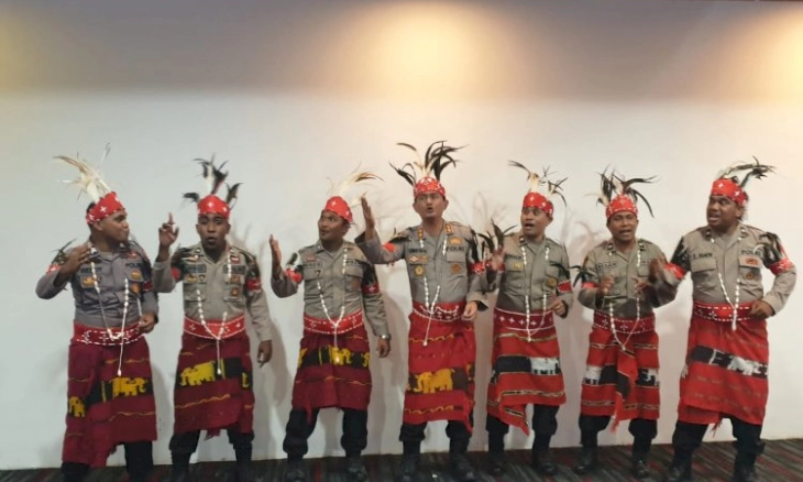 Vocal Grup Cakra Komodo Voices Polda NTT Masuk Tiga Besar Nasional