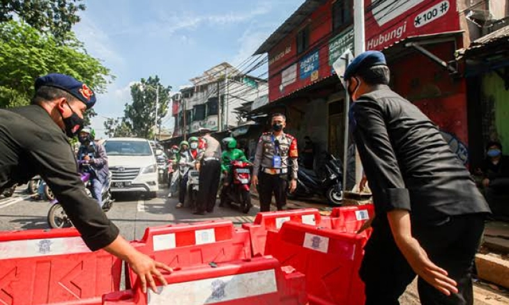 Status PPKM Level 2 Jakarta, Bogor, Depok, Tangerang dan Bekasi  Dibatalkan, Balik ke Level 1
