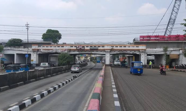 Jembatan Kereta Jalan Matraman Raya jadi Cagar Budaya
