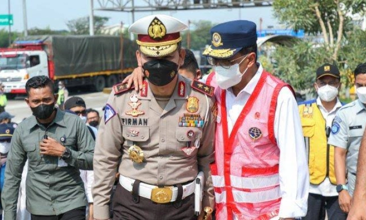 Menhub-Kakorlantas akan Simulasikan Langsung Penerapan Rekayasa Arus Mudik