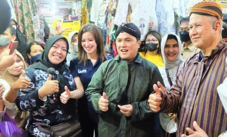 Menteri Erick Dorong Digitalisasi Rambah Pasar Tradisional 