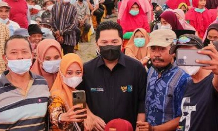 Sukses Program Mekaar, Menteri Erick Melekat di Hati Emak-emak
