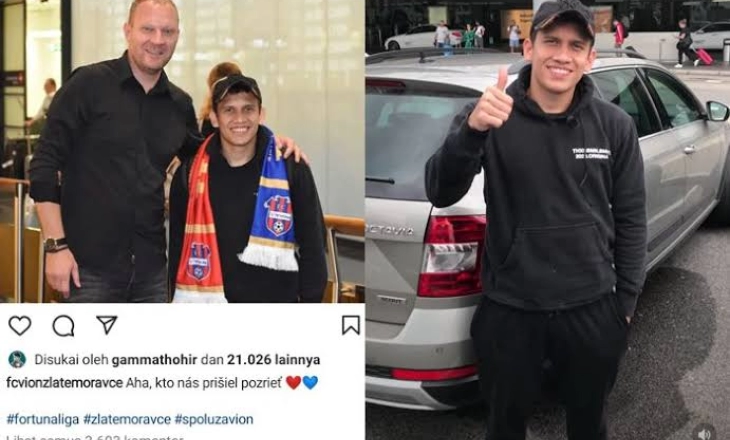 Egy Maulana Vikri  Berlabuh di FC ViOn Zlate Moravce Klub Liga Slovakia