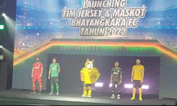 Rilis Jersey Baru, Bhayangkara FC Ingin jadi Contoh dalam Sepakbola Tertib