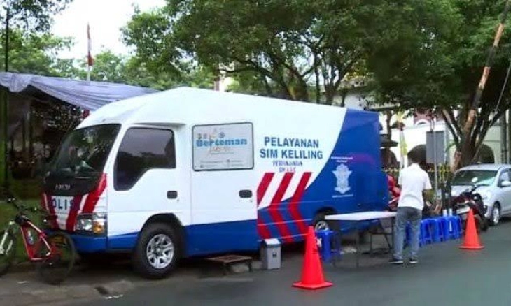 Ingin Perpanjang SIM, Silahkan Mampir di Layanan SIM Keliling di 5 Titik Ini