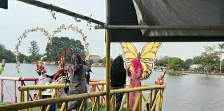 Ada Spot Foto di Situ Cipondoh Tangerang