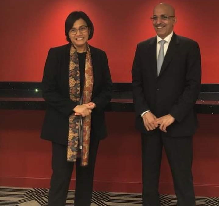 5 Foto Menkeu Indonesia, Sri Mulyani di Washington DC