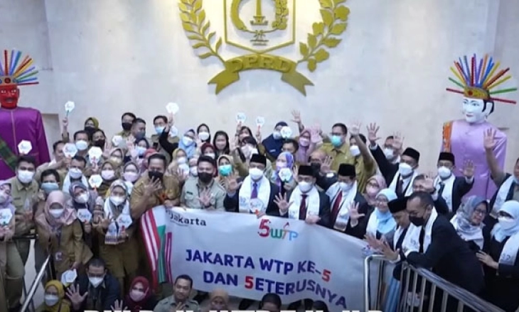 Pecah Rekor! DKI Jakarta Raih WTP 5 Tahun Berturut-turut