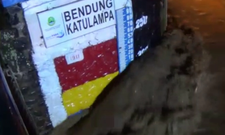 Jakarta Waspada Banjir, Bendungan Katulampa Siaga 1