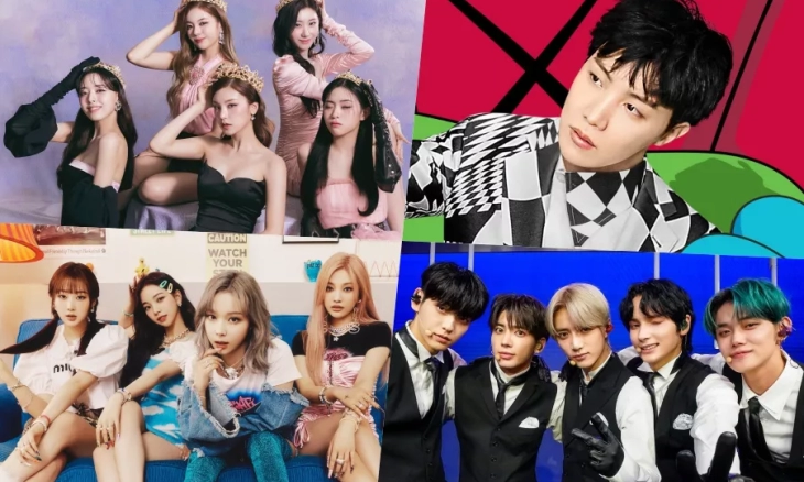 ITZY, J-Hope, BTS, aespa, TXT, Nayeon TWICE, SEVENTEEN, Stray Kids, dan BLACKPINK Raih Posisi Teratas di Tangga Album Dunia Billboard