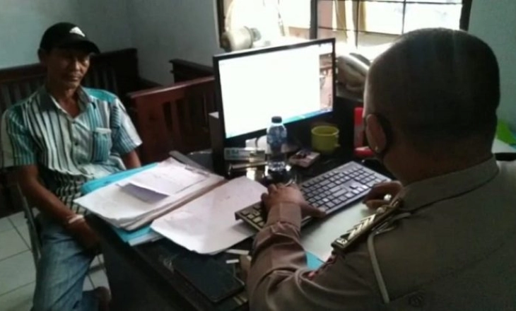 Sopir Bus PO Pandawa Menyerahkan Diri