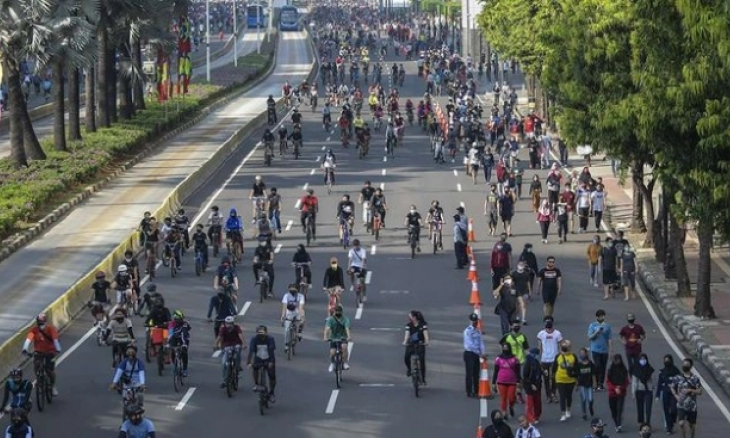 Libur Idul Adha Hari Minggu,  Car Free Day Ditiadakan 
