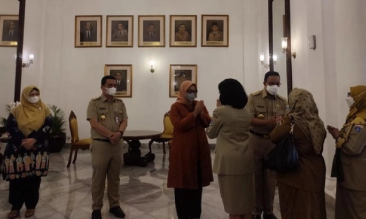 Halalbihalal di Balai Kota Jakarta