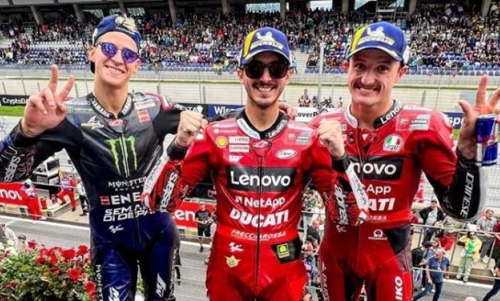 Klasemen MotoGP 2022: Bagnaia Dekati Quartararo 