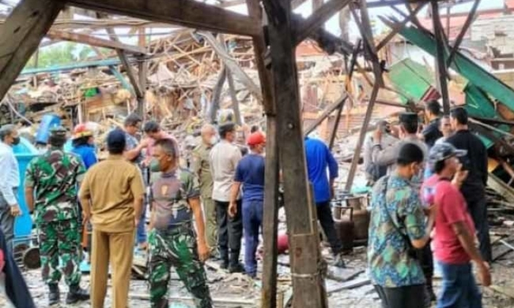 Ditetapkan Dua Tersangka Terkait Ledakan di Sibolga Sumut