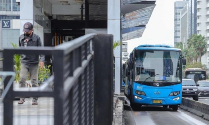 Sebanyak 10 Halte Transjakarta Ditutup Sementara