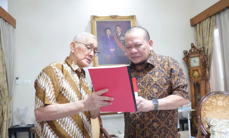 Ini Wasiat Try Sutrisno kepada LaNyalla