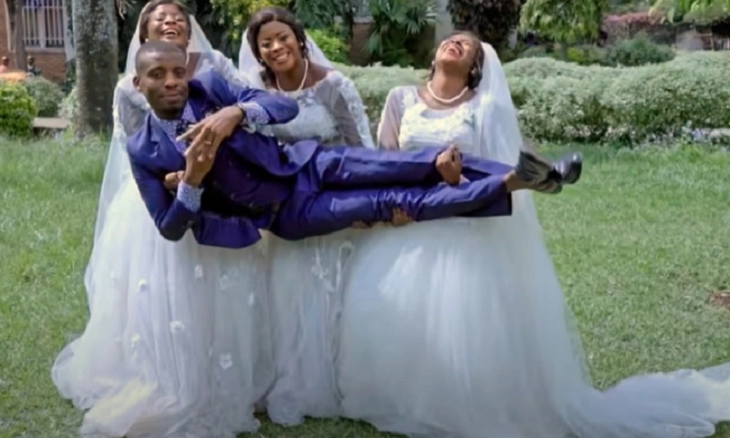 Luwizo Pria Beruntung Menikah dengan Tiga Wanita Sekaligus