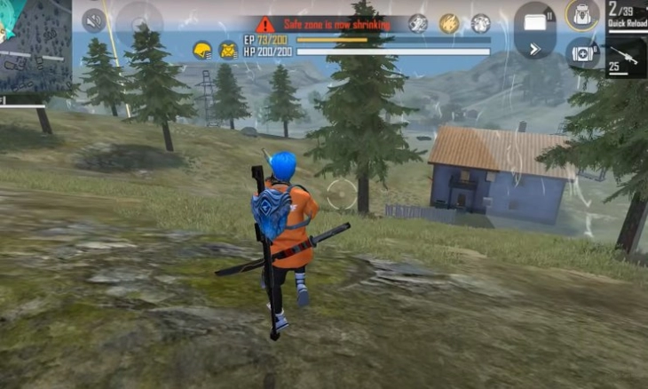 Ini Tips Bertahan Hidup Saat Bertarung di Luar Zona Aman Free Fire