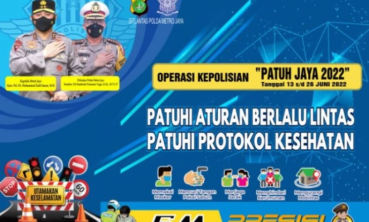 Operasi Patuh 2022 Hari Ini Dimulai, Hindari Hal Ini agar Tak Ditindak