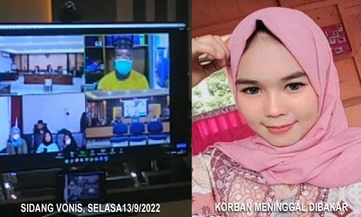 Oknum Polisi yang Bakar Pacar Divonis 20 Tahun Penjara