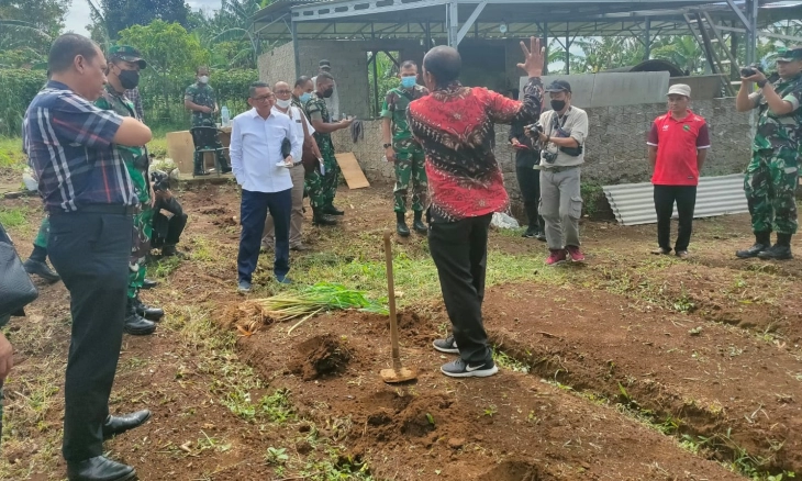 Kunjungi Sentra Tani, Panglima Kogabwilhan III: Studi Usaha untuk Masyarakat Indonesia Timur
