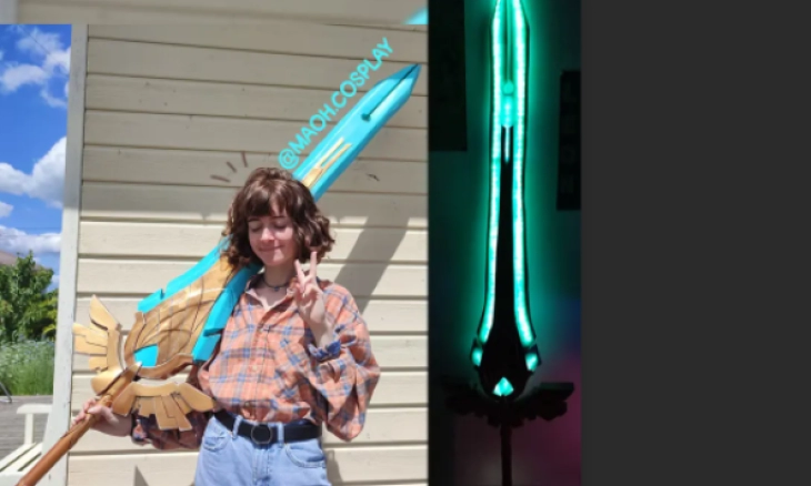 Penggemar Genshin Impact menciptakan Replika Skyward Pride di Kehidupan Nyata 