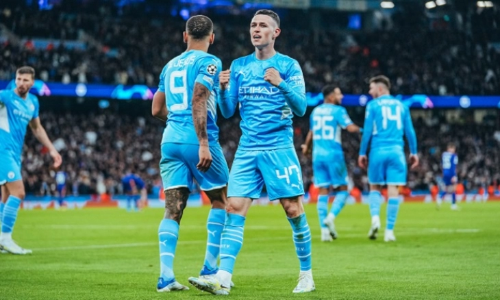Foden Samai Rekor Rooney di Liga Champions