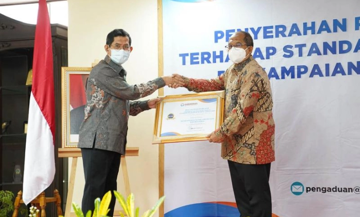 Terapkan Standar Layanan Publik, Kominfo Raih Predikat Kepatuhan Tinggi 