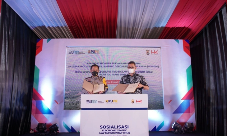 Polda Lampung Mulai Berlakukan ETLE di Tol Trans Sumatera