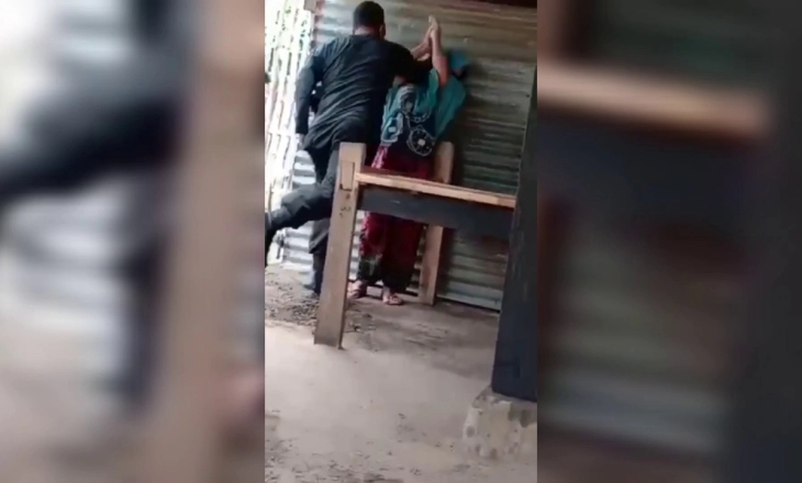 Viral Oknum Polisi Pukul dan Cekik Emak-emak Hanya Gegara Ini