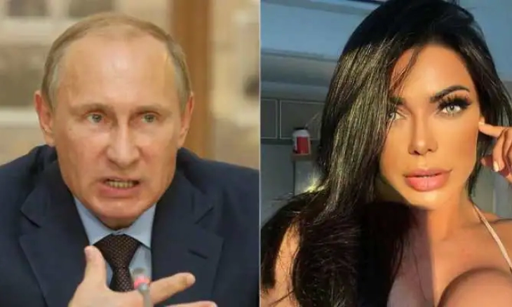 Model Brazil Suzy Cortez Sebut Putin "Psikopat Kejam"