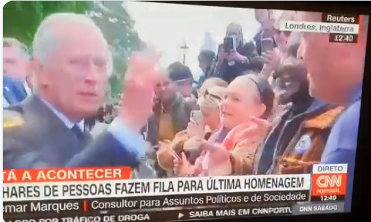 Viral!! Video Raja Charles Abaikan Orang Kulit Hitam, Pegiat Sosmed Bereaksi