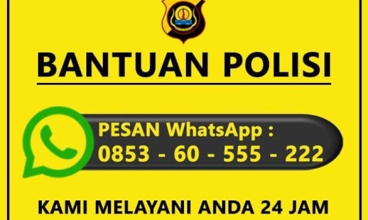 Rawan Kejahatan dan Genk Motor, Polda Jambi Sebar Nomor Pengaduan