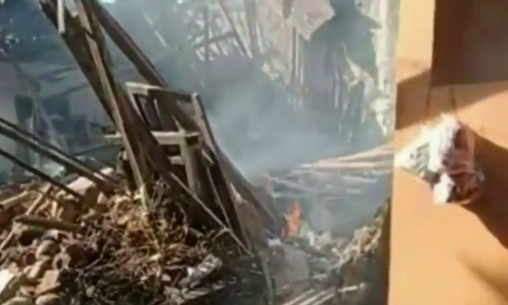 Ledakan Petasan Hancurkan Rumah di Yogyakarta