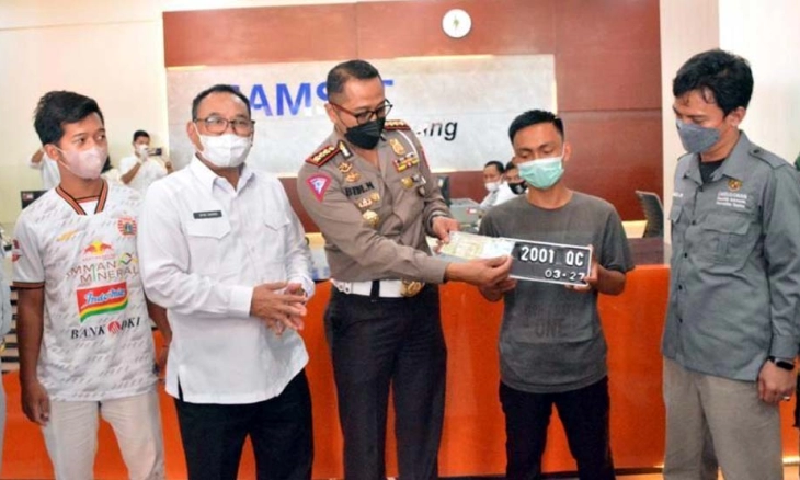 Tingkatkan Pelayanan Publik, Ditlantas Polda Banten Resmikan Gedung Samsat Malimping