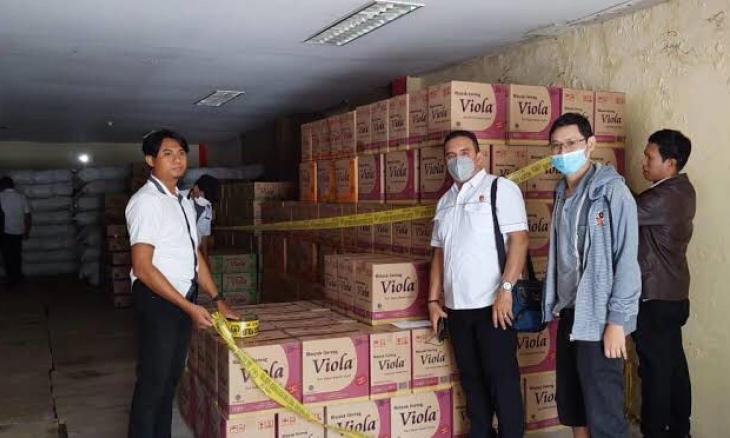 Satgas Pangan Ungkap 53 Ton Penimbunan Minyak Goreng di Kota Palu Sulteng