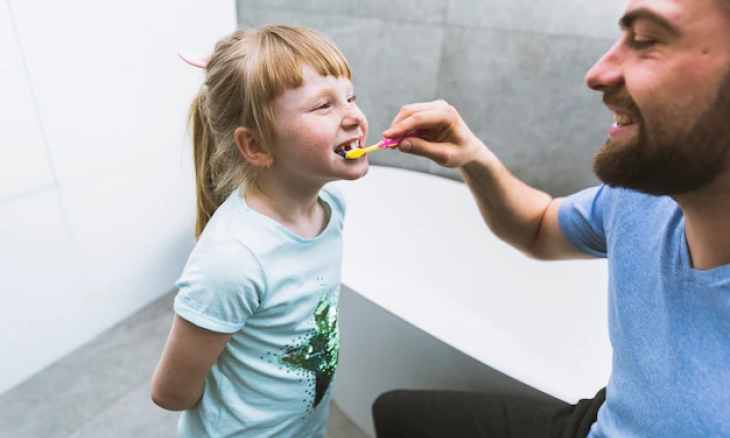 Trik Jitu Atasi Anak Susah Menggosok Gigi