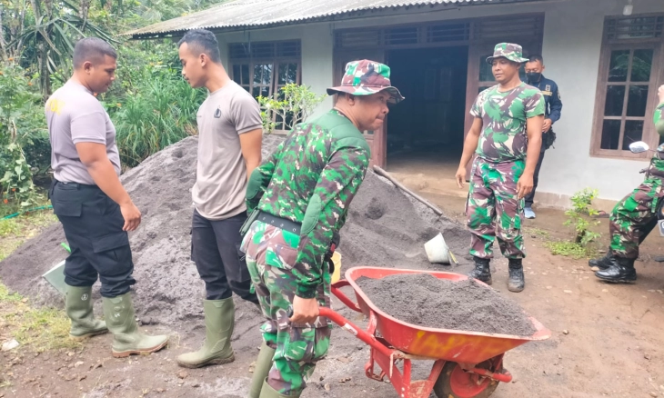 Terkini di Desa Wadas: Bahu Membahu Bersama Warga, TNI-Polri Gelar Baksos di Tiga Dusun