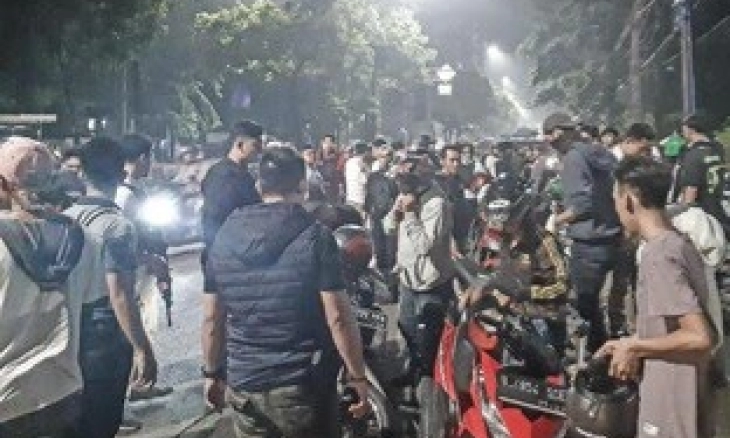 Ditlantas Polda Metro Tilang Ratusan Kendaraan SOTR Hari Pertama Puasa