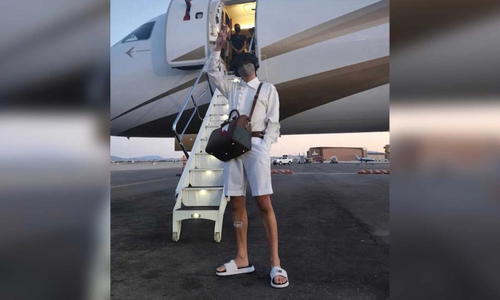 V BTS Terluka Usai Konser Terakhir di Las Vegas