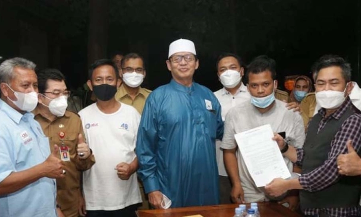 Gubernur Banten Cabut Laporan 6 Buruh Penerobos Ruang Kerjanya